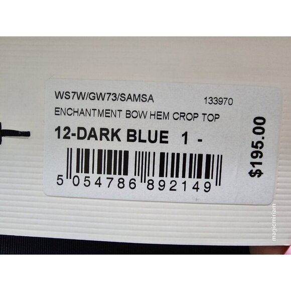 BNWT Ted Baker London Samsa Entangled Enchantment Crop Top - Picture 14 of 15